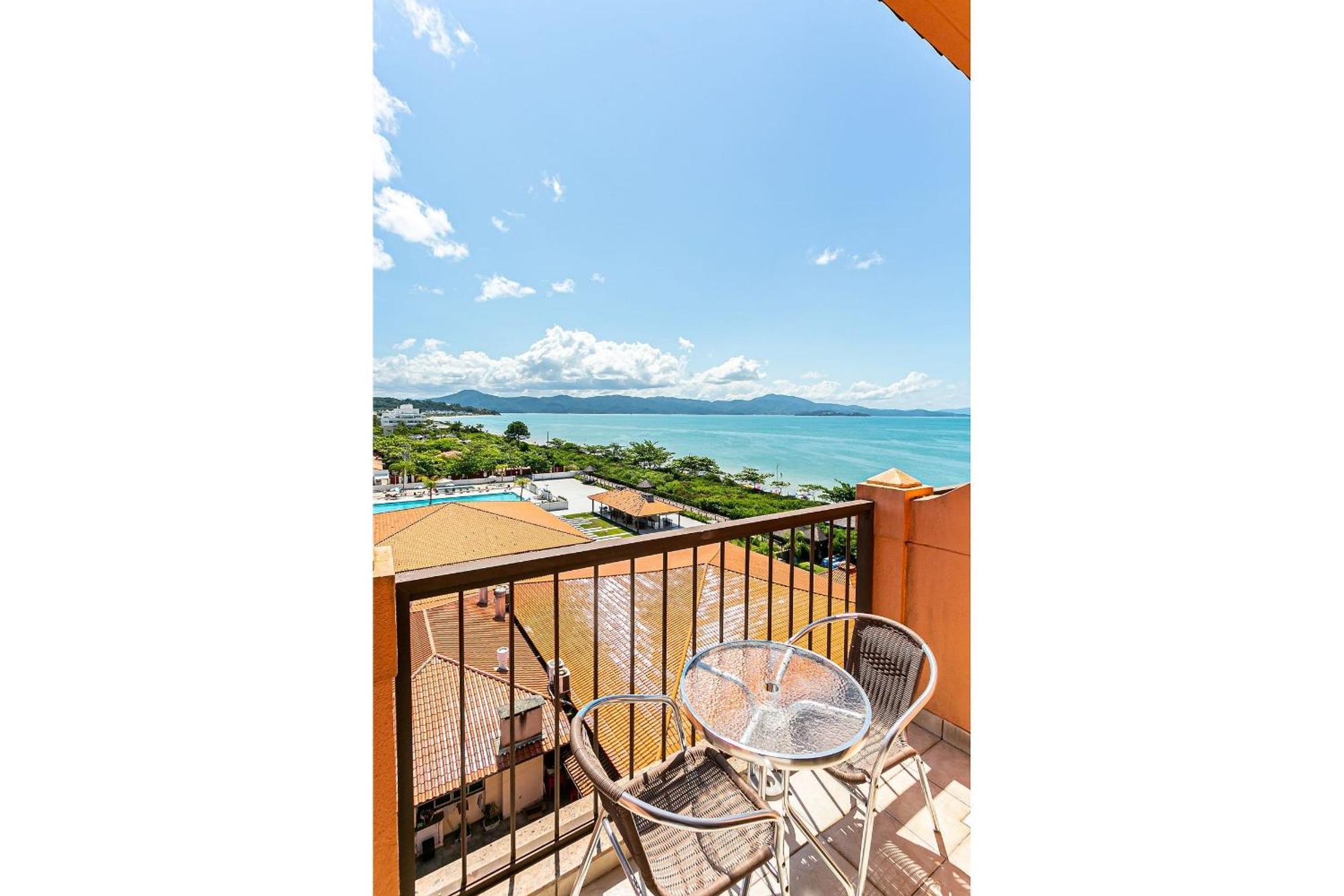 Resort Pe Na Areia - Studios Direto Com Proprietario Jbvjr Florianópolis Kültér fotó