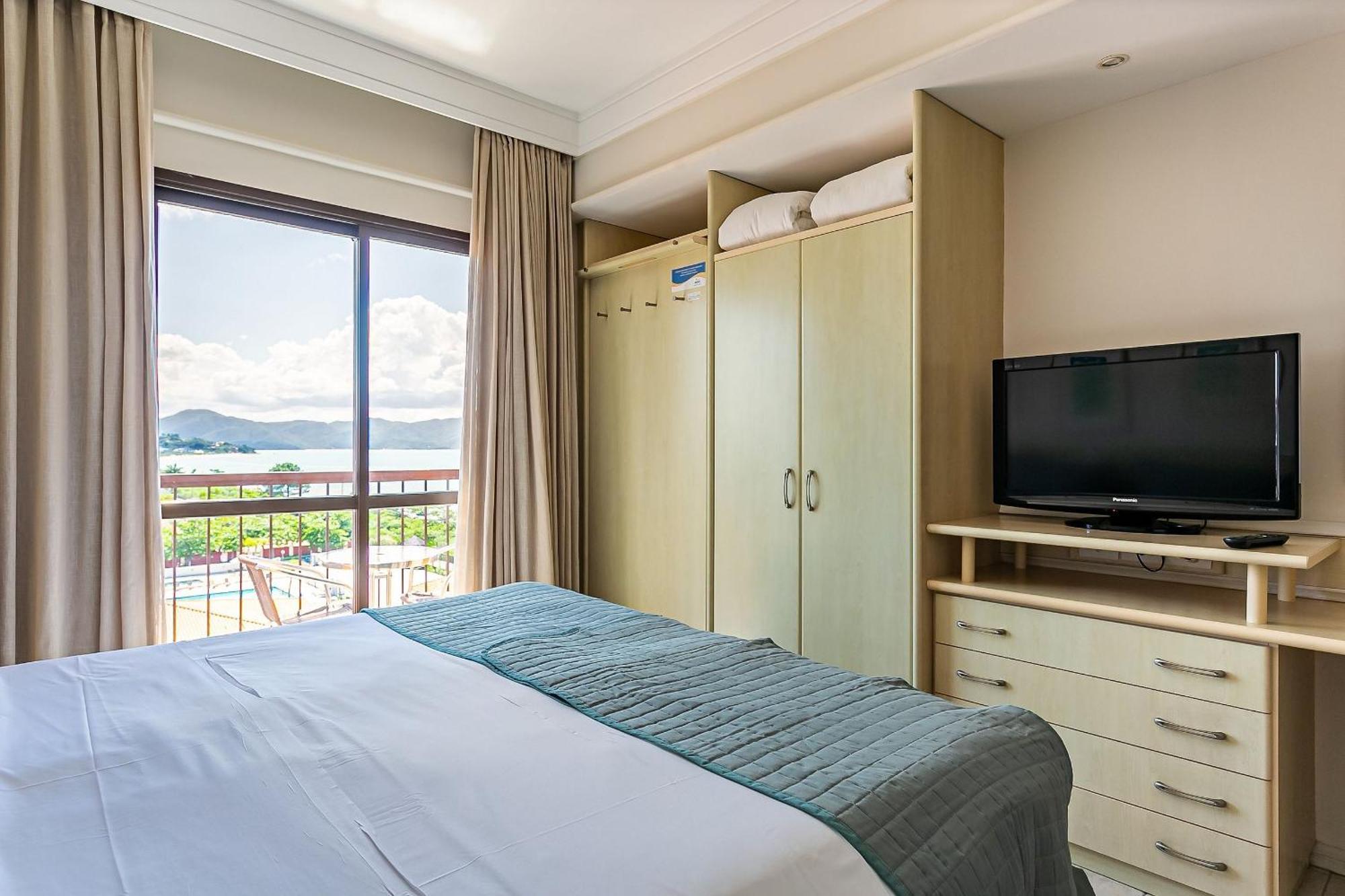 Resort Pe Na Areia - Studios Direto Com Proprietario Jbvjr Florianópolis Kültér fotó