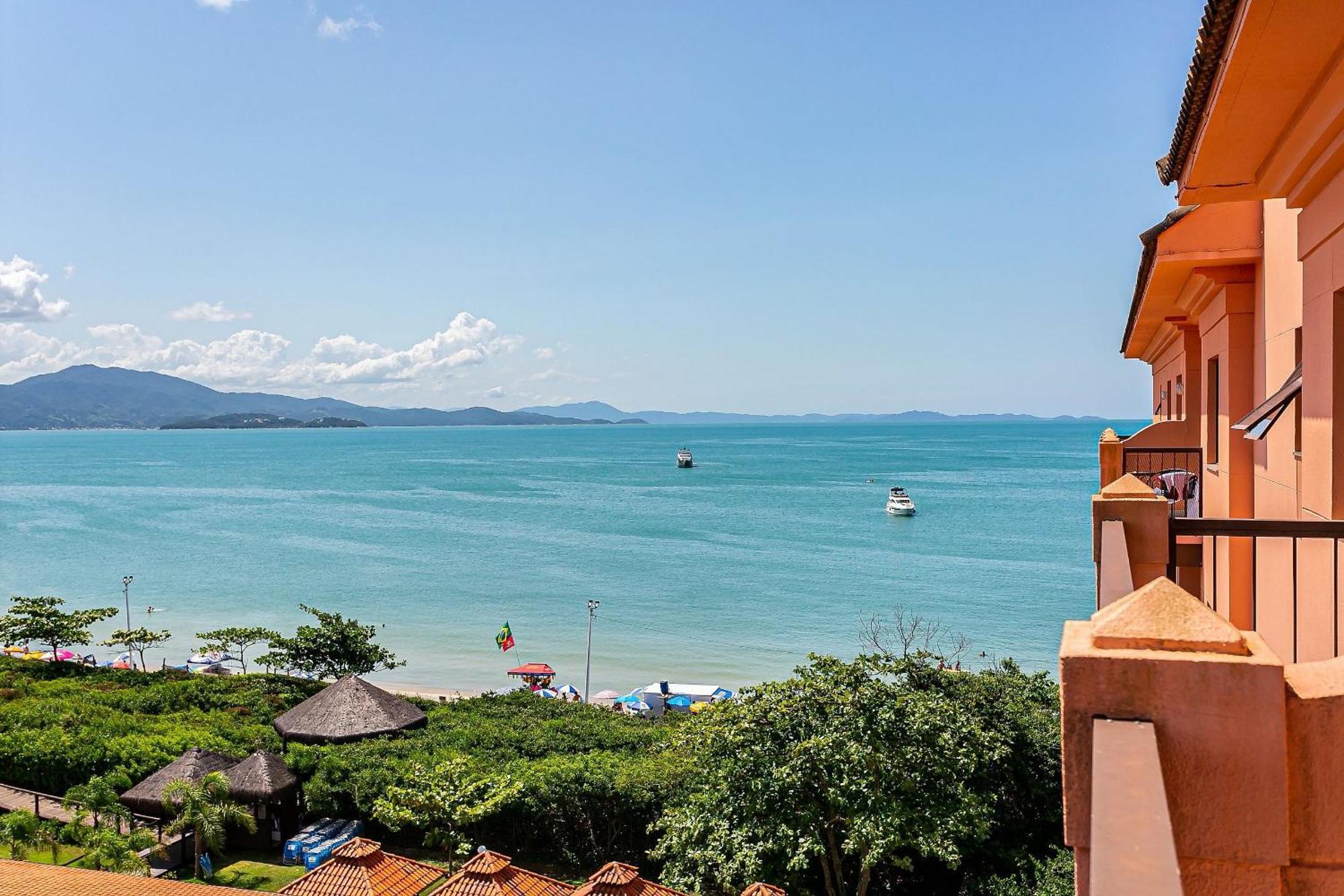 Resort Pe Na Areia - Studios Direto Com Proprietario Jbvjr Florianópolis Kültér fotó