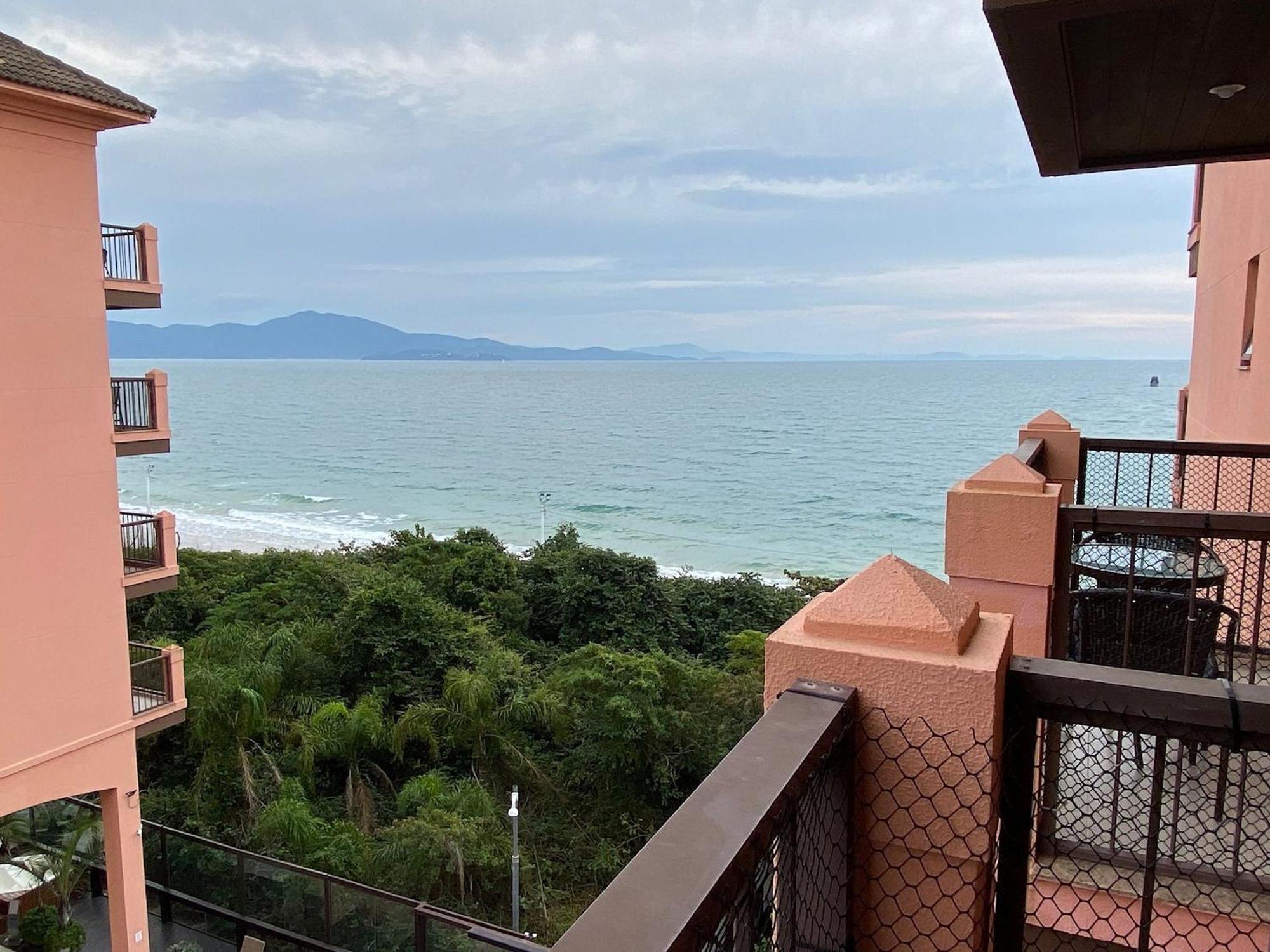 Resort Pe Na Areia - Studios Direto Com Proprietario Jbvjr Florianópolis Kültér fotó