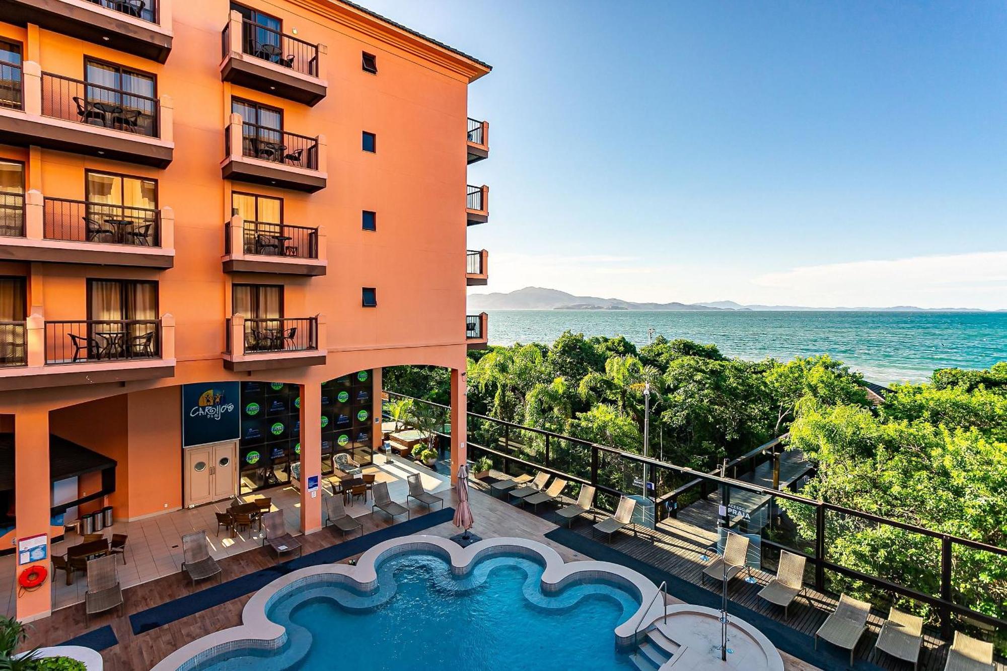 Resort Pe Na Areia - Studios Direto Com Proprietario Jbvjr Florianópolis Kültér fotó