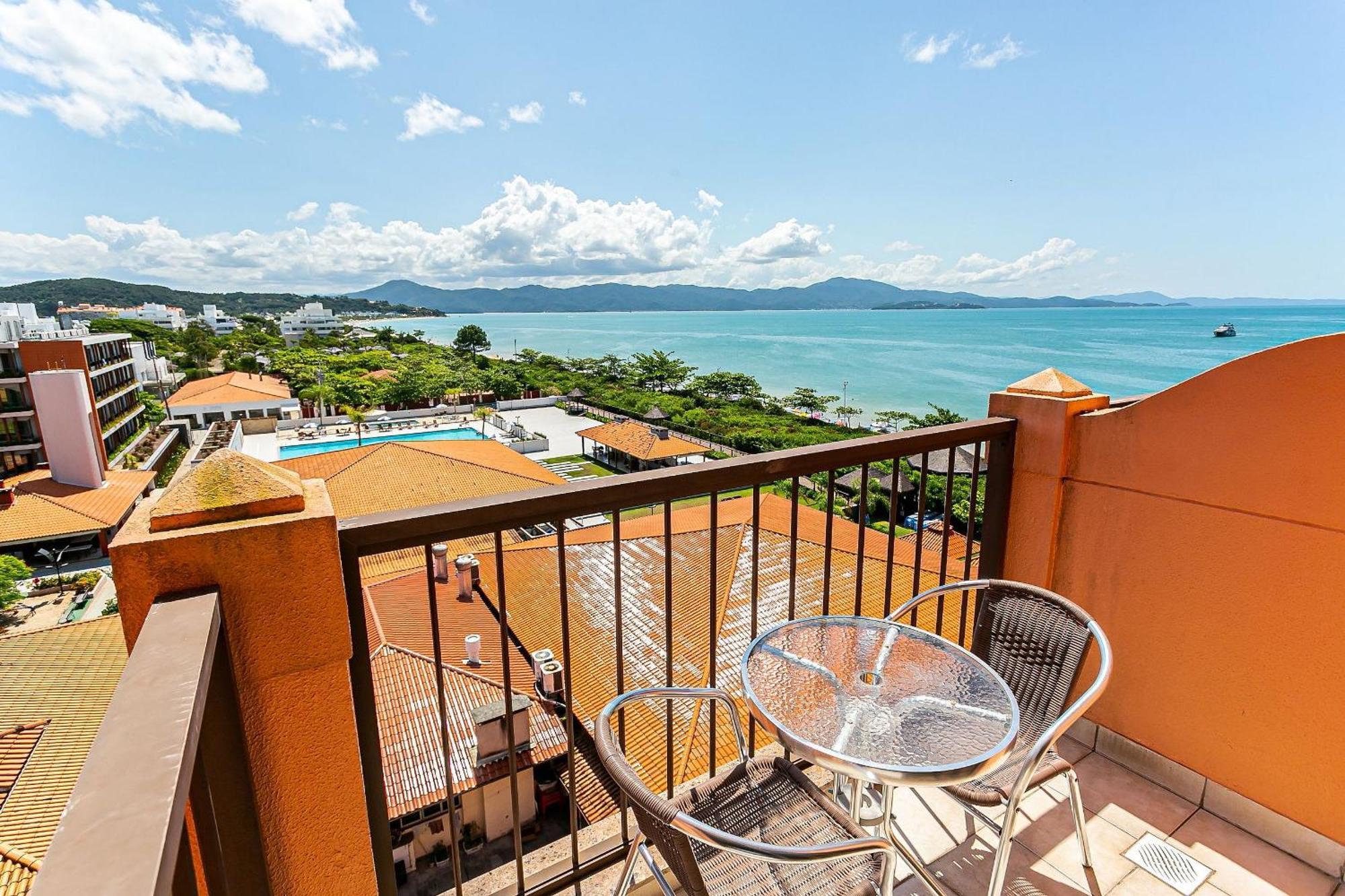 Resort Pe Na Areia - Studios Direto Com Proprietario Jbvjr Florianópolis Kültér fotó