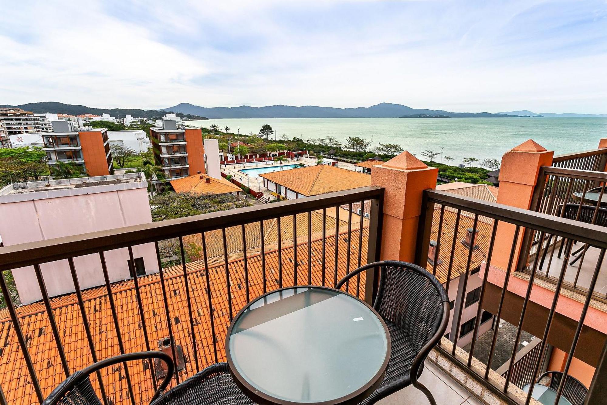 Resort Pe Na Areia - Studios Direto Com Proprietario Jbvjr Florianópolis Kültér fotó
