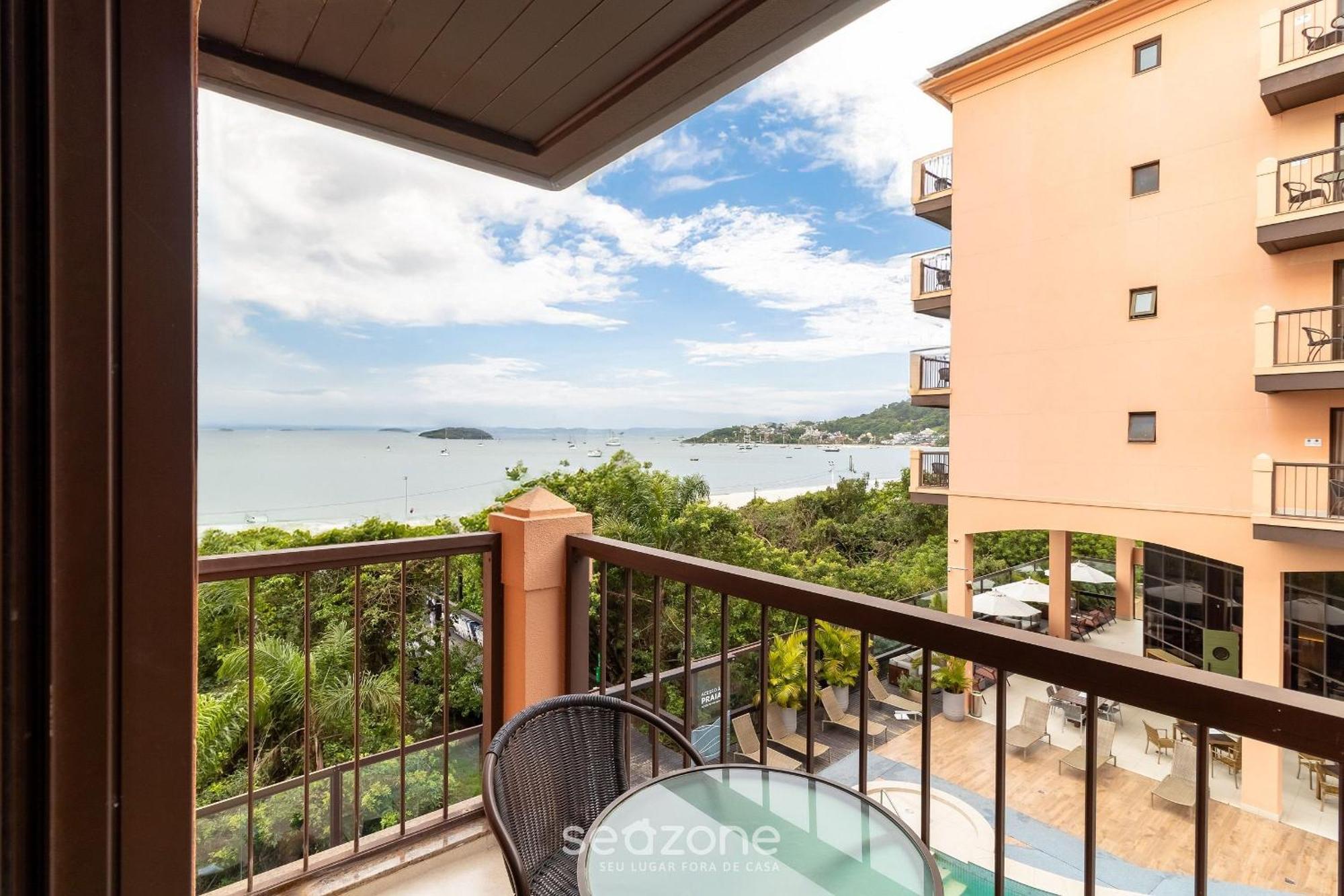 Resort Pe Na Areia - Studios Direto Com Proprietario Jbvjr Florianópolis Kültér fotó